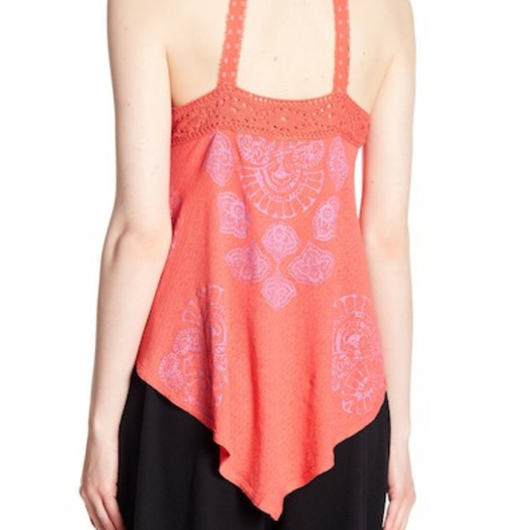 Free People Poppy Patterned Mandolin Tank - Picture 2 of 5